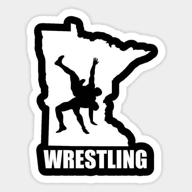 Minnesota Wrestling Sticker by Ruiz Combat Grappling